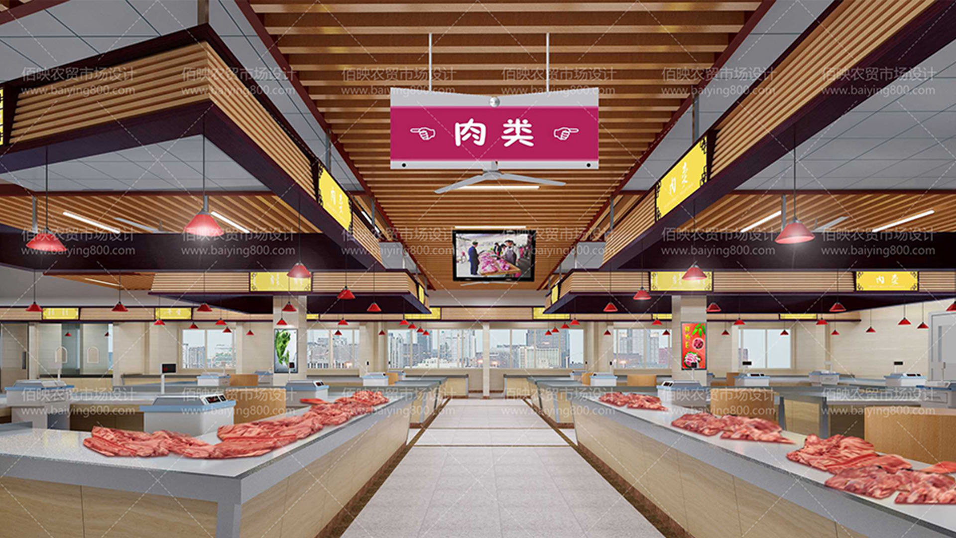 如何对菜市场摊位进行改造设计？